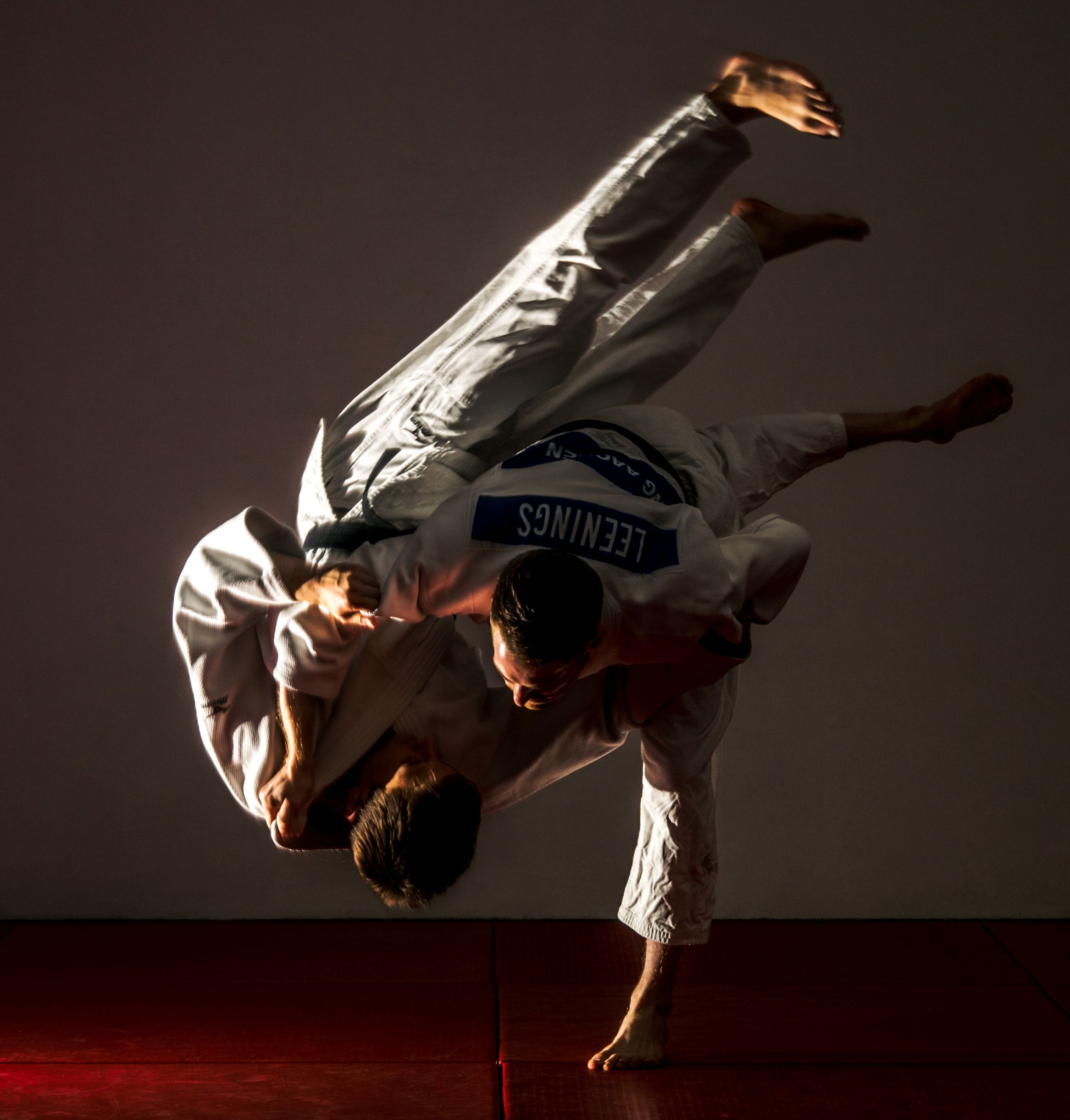 Judoka beim Training